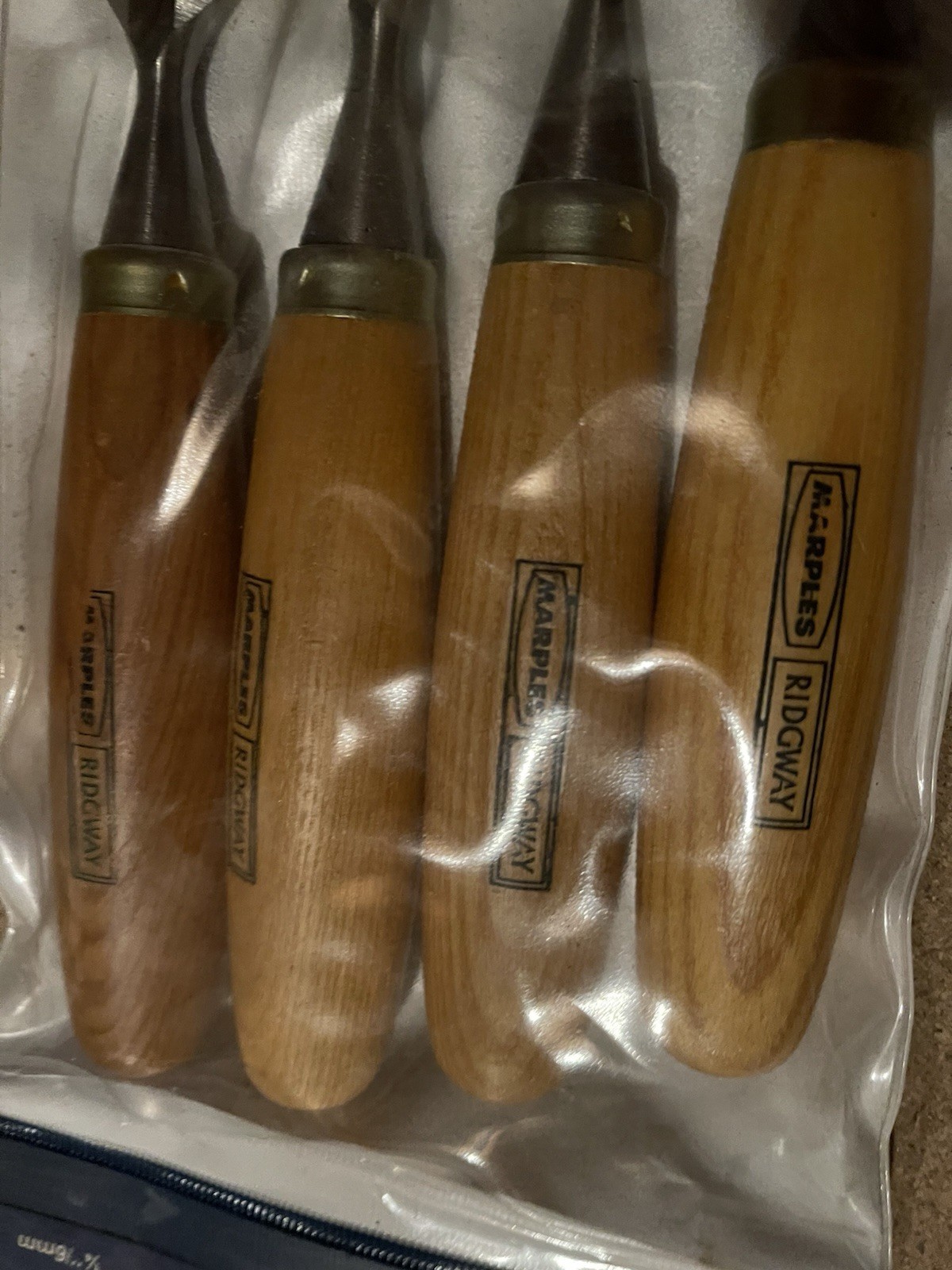 Marples Ridgeway Chisels X 4