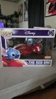 Funko Pop Disney Rides! Stitch With The Red One Box Lunch Exclusive