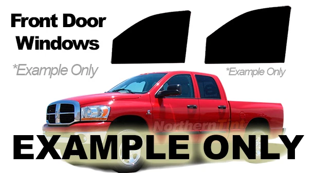 Película de ventana precortada para puertas delanteras Mazda B2600 88-93 cualquier tono de tinte Foto 2 de 4