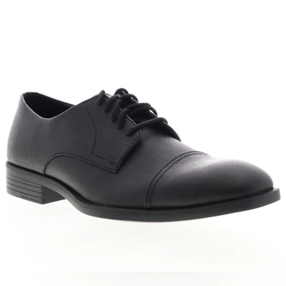 Calvin Klein Conner Small Tumbled Oxford Black Shoe CapToe  display picture 1