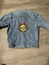 Vintage Hard rock Cafe Denim Jacket SINGAPORE Size M