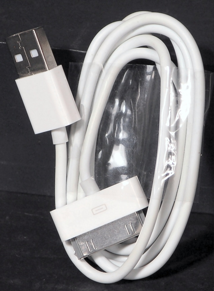 Apple Sync Charger Cord for Ipad Ipod Nano Iphone 4 - 3ft 30 Pin