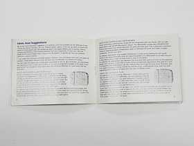 Wayne Gretzky Hockey (Away Jersey) Authentic Original NES Nintendo Manual Only