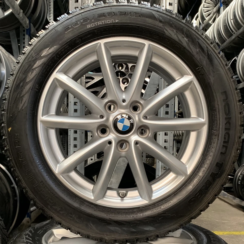4 Orig BMW Winterräder Styling 471 205/60 R16 M+S 2er F45 AT F46 GT 6855080 850 - Bild 2 von 3