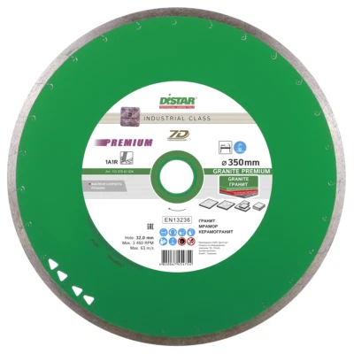 DISTAR Diamant Trennscheibe Premium Granit Marmor Feinsteinzeug 200-230-350mm Profi