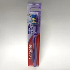 Colgate Wave ZIGZAG Toothbrush Firm Bristles #99 Purple Orig Flexible Full Head