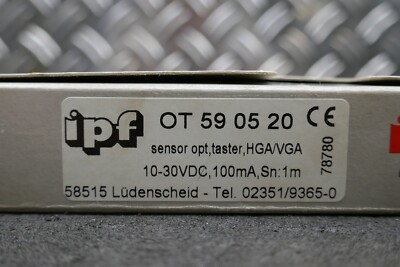 ipf electronic OT590520 sensor