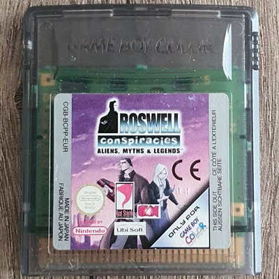 Nintendo Gameboy Color   Roswell Conspiracies   CGB-BCPP-EUR