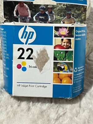 HP 22 TRI-Color Inkjet Printer Cartridge Expired December 2009 Sealed