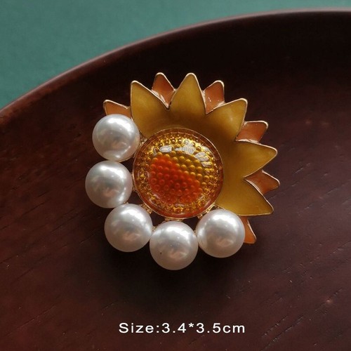 Broche de colección esmalte pin insignia color perla esmalte accesorios broches - Imagen 19 de 30