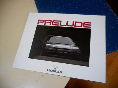 HONDA PRELUDE Japanese Brochure 1984/10 E-AB ES