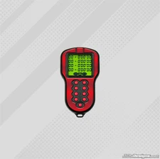 RED CHROME STYLE GEL STICKER FOR ALFANO KRONOS V2 STOPWATCH - KARTING