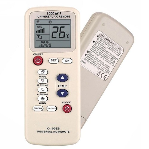 New K-100ES For Haier LG PANASONIC Gree Universal A/C Remote Control 1000 in 1 - Picture 2 of 4