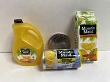 3 Minute Maid  Juice w/Case Exclusive Lemonade Zuru Mini Brands Series 5