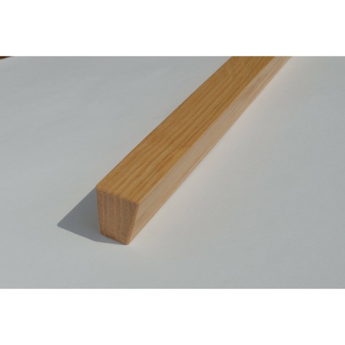 Möbelgriffe Schubladengriffe BA 224 mm Holzgriffe Küchengriffe Eiche Lackiert - Picture 2 of 2