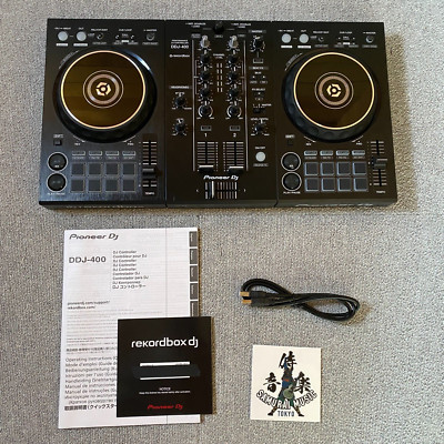 Pioneer DJ DDJ-400 コントローラー　箱オーディオケーブル付き Pioneer DJ DDJ-400 コントローラー箱オーディオケーブル付き