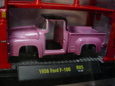 M2 MACHINES Model-Kit 1956 FORD F-100 🌸Pink pickup truck
