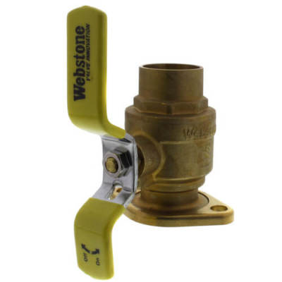 Webstone 51406 1-1/2 in SWT Uni-Flange Iso Valve w/ Detachable Rotating Flange