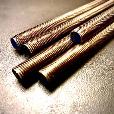 UNF Gewindestange Stehbolzenstange A2/ 304 Edelstahl 12'' 18'' 24''