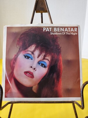 Pat Benatar AMAZING  SHADOWS OF THE NIGHT PICTURE SLEEVE  & 45  Great Condition