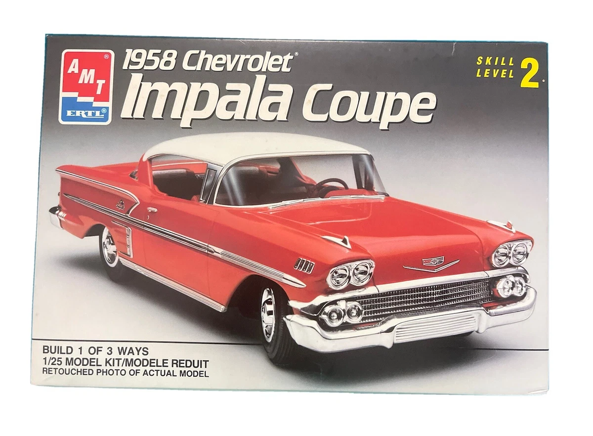 1958 chevy impala sales model kit