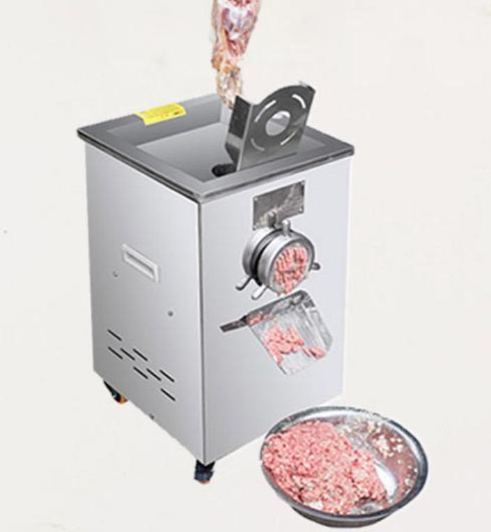 220V Commercial/Home Meat Grinder Machine 304SS Bone Crusher Feed Processer