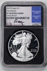 2019-S 1oz Proof Silver American Eagle PF70UCAM NGC 5762238-027 Moy Signed