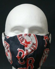 Boston Red Sox Washable Face Mask Handmade Great Gift Fast Free Shipping