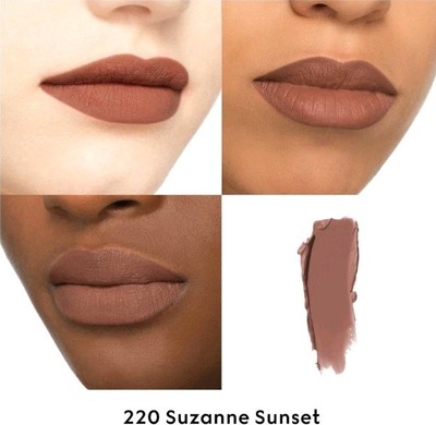 GUCCI ROUGE À Lèvres MATTE LIPSTICK 220 SUZANNE SUNSET | eBay