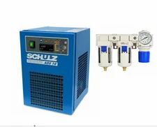 SCHULZ 10 CFM REFRIGERATED COMPRESSED AIR DRYER 115V, FOR 2&3HP COMPRESSORS MAX