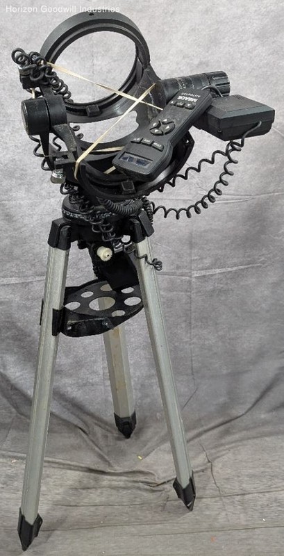 TLC Untested Motorized Telescope Mount System On Tripod W/Electronics & Remote