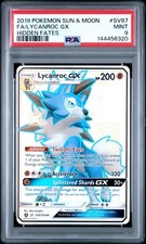 Pokémon Lycanroc GX SV67/SV94 Hidden Fates Shiny Vault Full Art Holo PSA 9 200 …