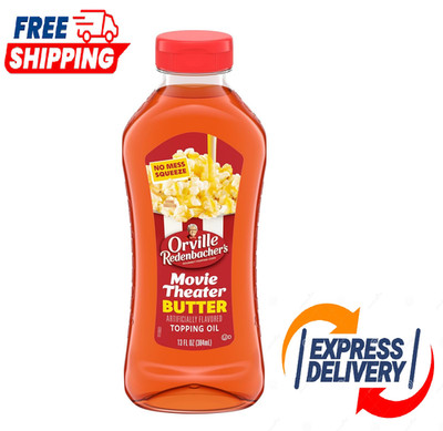 Orville Redenbacher's Popcorn Oil, Movie Theater Butter Flavor, 13 fl oz.