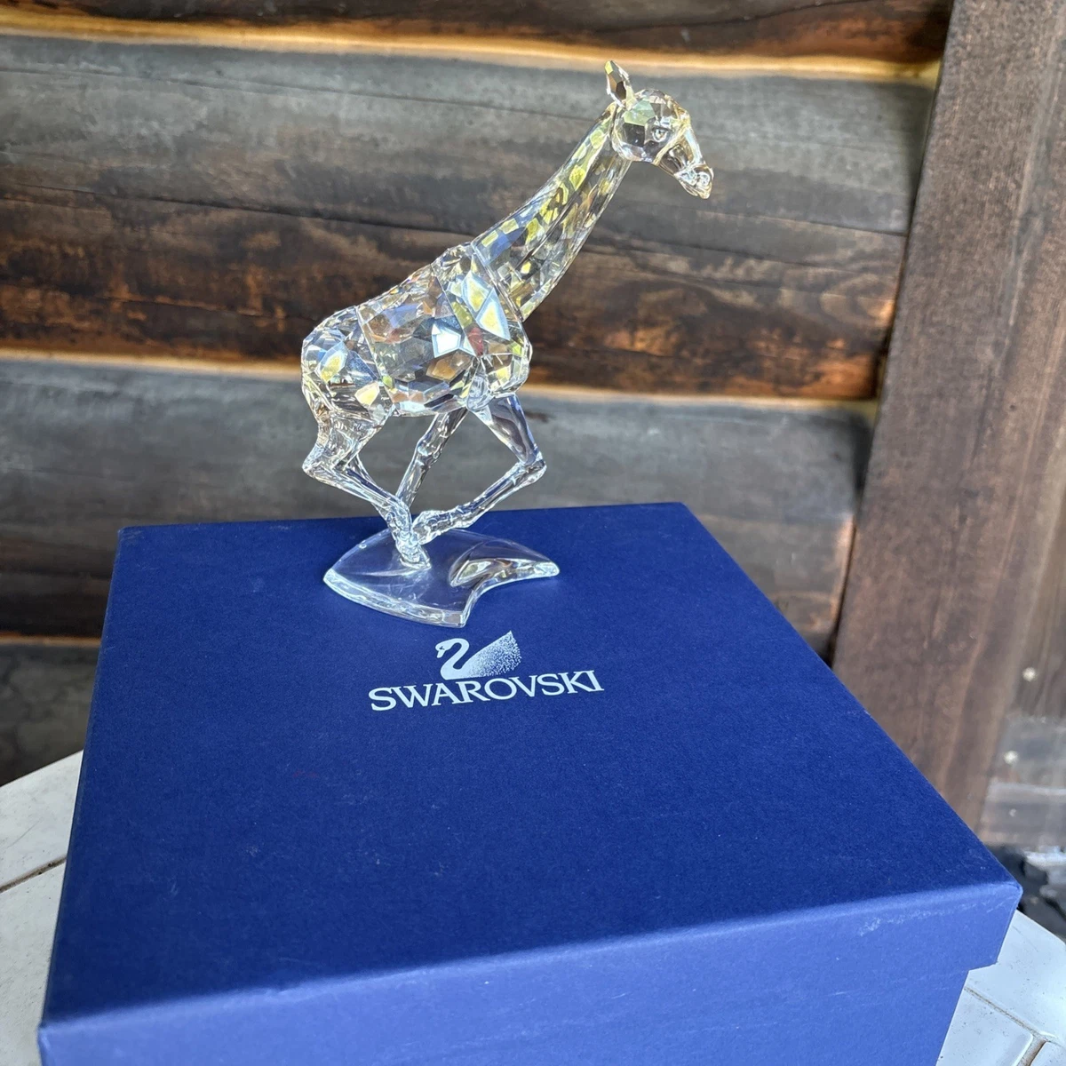 置物 Swarovski Giraffe Crystal Figurine Swarovski Giraffe In Swarovski Figurines for sale | eBay
