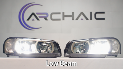 R34ヘッドライト LED Headlights Assembly for Nissan Skyline R34 GTR BNR34/GTT ER34