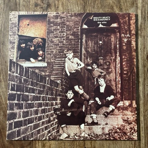 THE WHO - MEATY, BEATY, BIG & BOUNCY   EX/EX+ VINYL LP / FIRST PRESSING PORKY