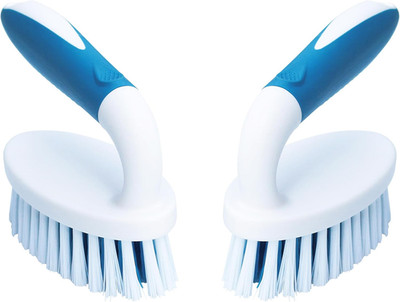 Scrub Brush, 2 Pack Household Cleaning Brushes with Stiff Bristles, Scrubbing Br