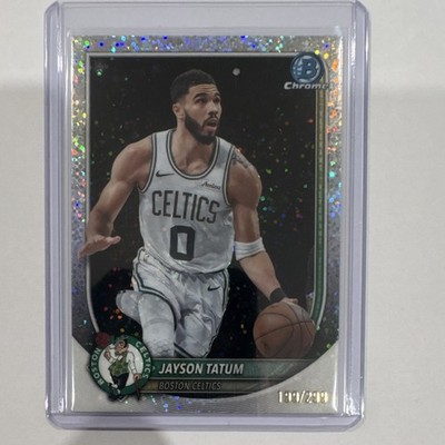 Topps Chrome Jayson Tatum Boston Celtics Speckle Refractor #BCV-56 /299 NBA Card