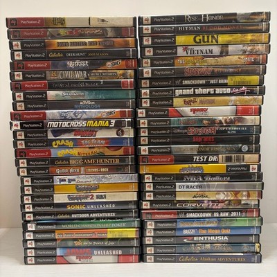 Pick Your Game | Sony PlayStation 2 PS2 Games | Tested Authentic Discs | SAVE $$