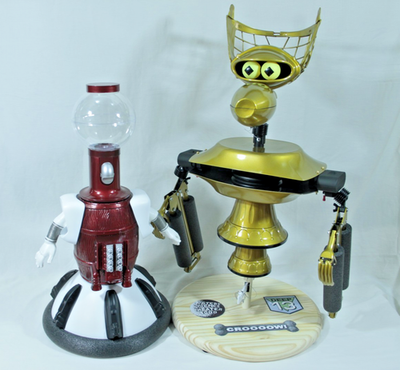 Tom Servo & Crow Replica Puppet Set - MST3K Mystery Science