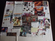 BASEMENT JAXX - MAGAZINE CUTTINGS COLLECTION - CLIPPINGS, ADVERTS, PHOTOS X33.