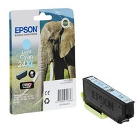 Epson 24XL / T2435XL (Elefant) Light Cyan Druckerpatrone