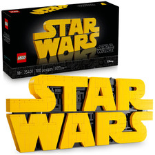 Brick-Built Star Wars Logo