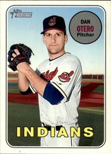 2018 Topps Heritage #565 Dan Otero Cleveland Indians