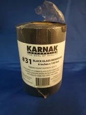 Karnak #31 Black Glass Membrane 6"×150 Feet !!!