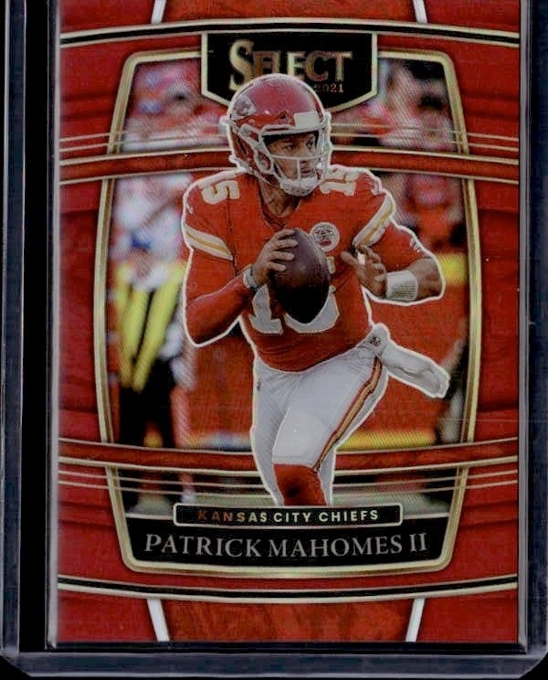 2021 Select - Patrick Mahomes II Red Prizm #2 /99 Color Match!!