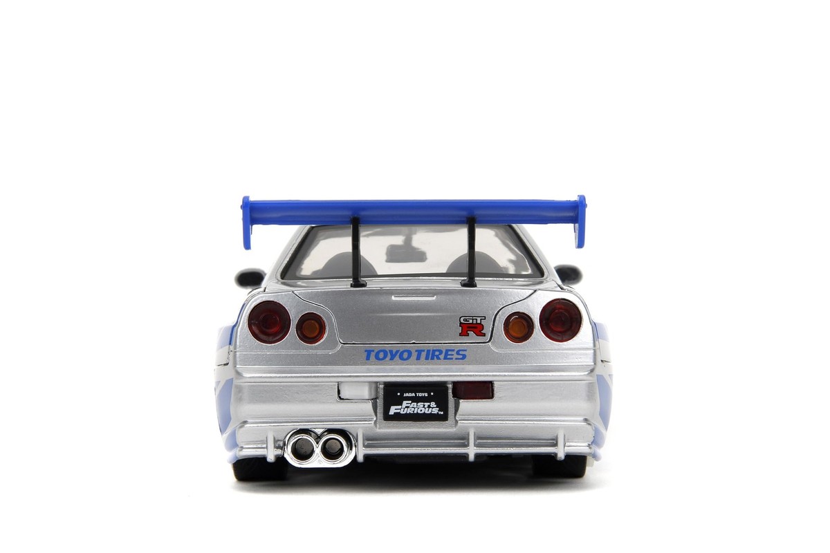 レア HW 日産スカイラインGT-R BNR34 Fast & Furious Hot Wheels Fast & Furious Nissan Skyline R34 Car for sale
