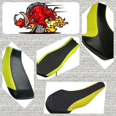 YAMAHA GRIZZLY 500  SEAT COVER YELLOW & BLACK
