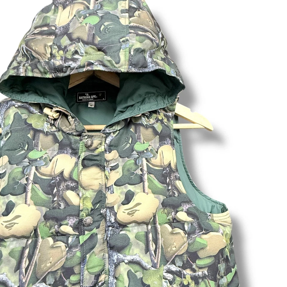 A Bathing Ape Puffer gilet/ body warmer, small - Image 3 of 4