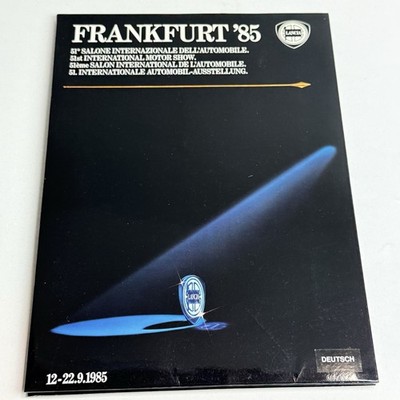 LANCIA IAA 1985 / Pressemappe / DE Deutsch / DELTA THEMA HF Y10 TURBO